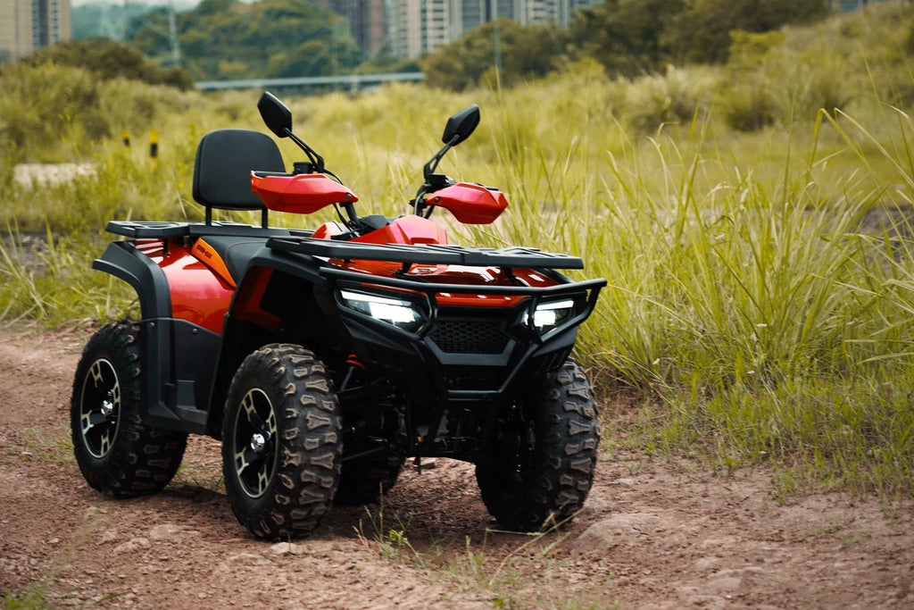 JIALING ATV 320A Factory Supply Extreme Reliable Non-civilian All Terrain Vehicle 4x4 Quad Bike ATV 300CC 500CC 600CC Gas ATV for Adult 2WD/4WD