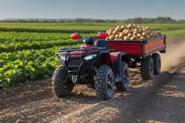 JIALING ATV 320A Factory Supply Extreme Reliable Non-civilian All Terrain Vehicle 4x4 Quad Bike ATV 300CC 500CC 600CC Gas ATV for Adult 2WD/4WD